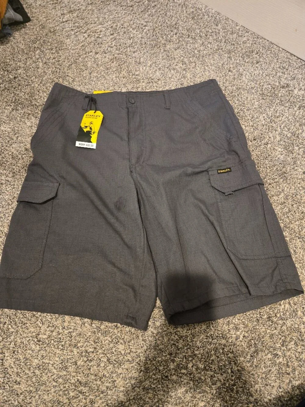 NWT Stanley Gray Cargo Shorts 36